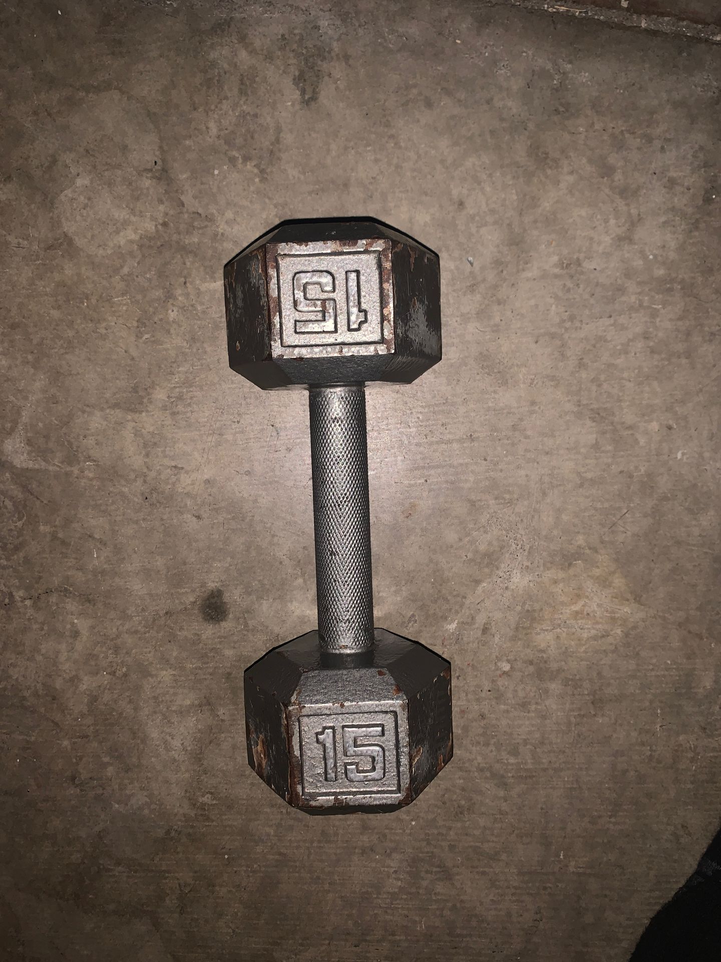 15 pound Dumbbell