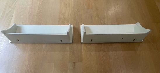 2 Pottery Barn Shelves  Pottery Barn Shelves