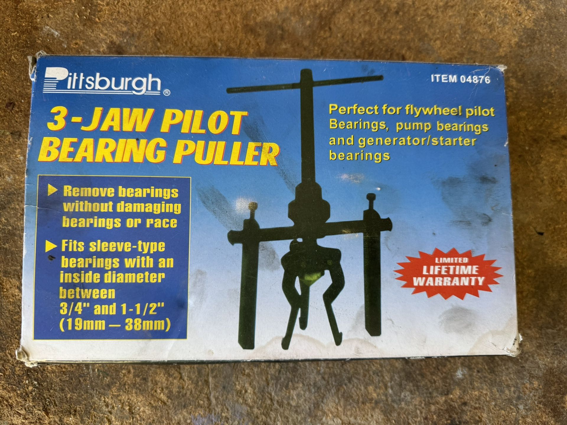 3 Jaw pilot Bearing Puller 