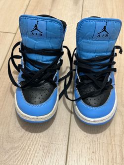 Air Jordan 1 High-Top Sneakers Blue Black