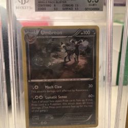 Umbreon Graded 6.5 Beckett 