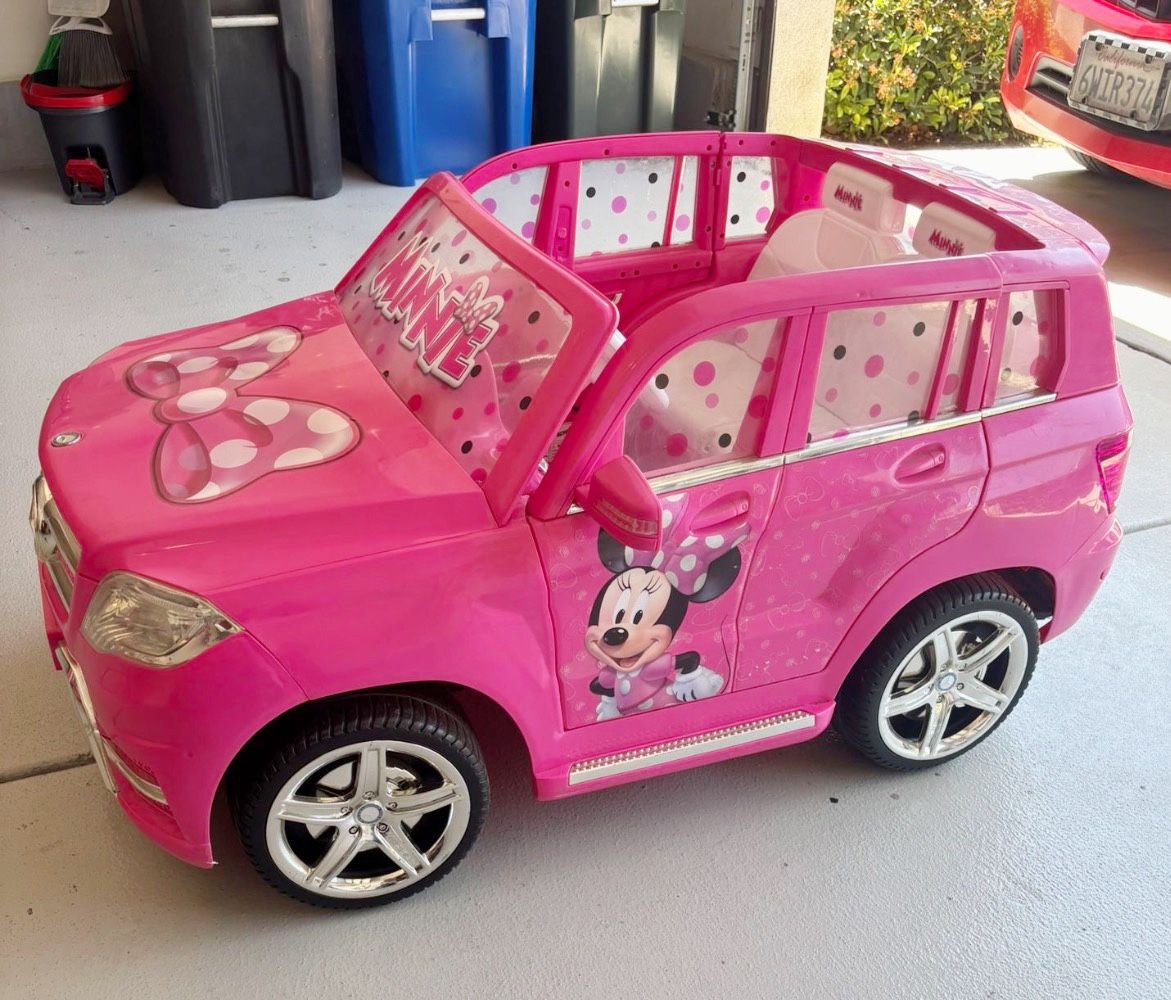 Mercedes Minnie Mouse Toddler Car