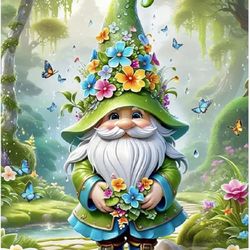 Springtime Gnome!! Diamond Art!!