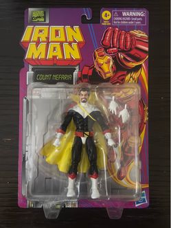 Iron Man Marvel Legends Retro Collection Count Nefaria Action Figure