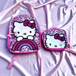 Hello Kitty Backpack And Lunchpail