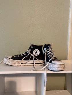 Converse high tops size 8 ladies