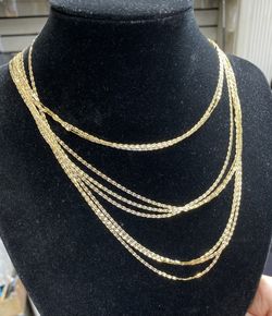 14kt Gold Chains Italian 