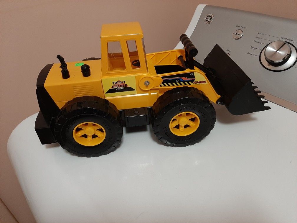 ride on front end loader toy