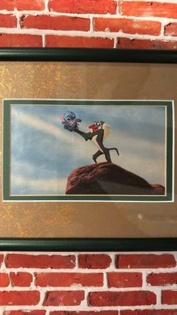 WALT DISNEY THE STITCH KING CUSTOM FRAME