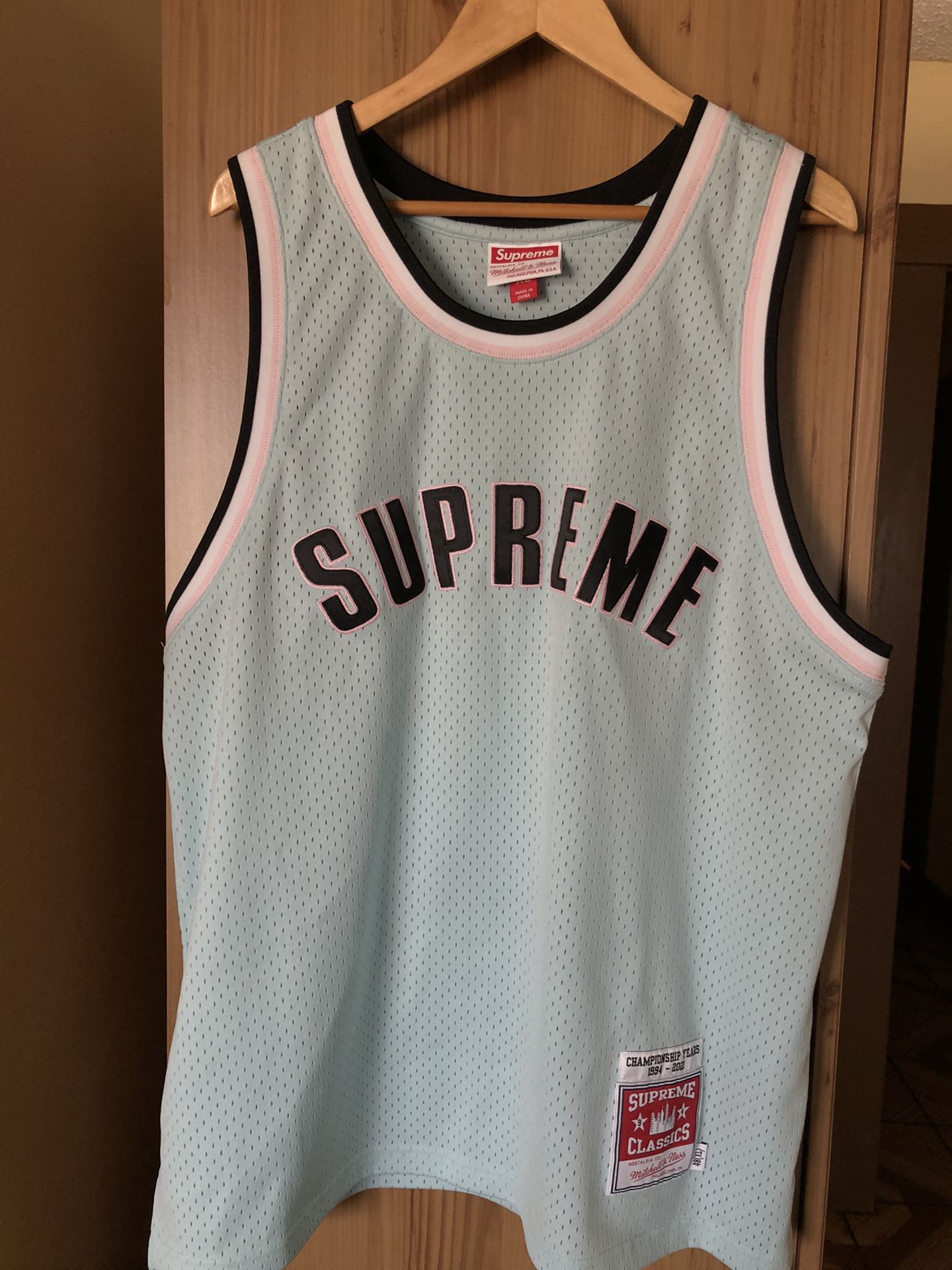 Supreme x Mitchell and Ness Men's Basketball Jersey