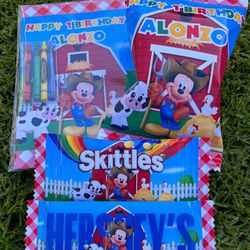 Mickey Mouse Party Favors