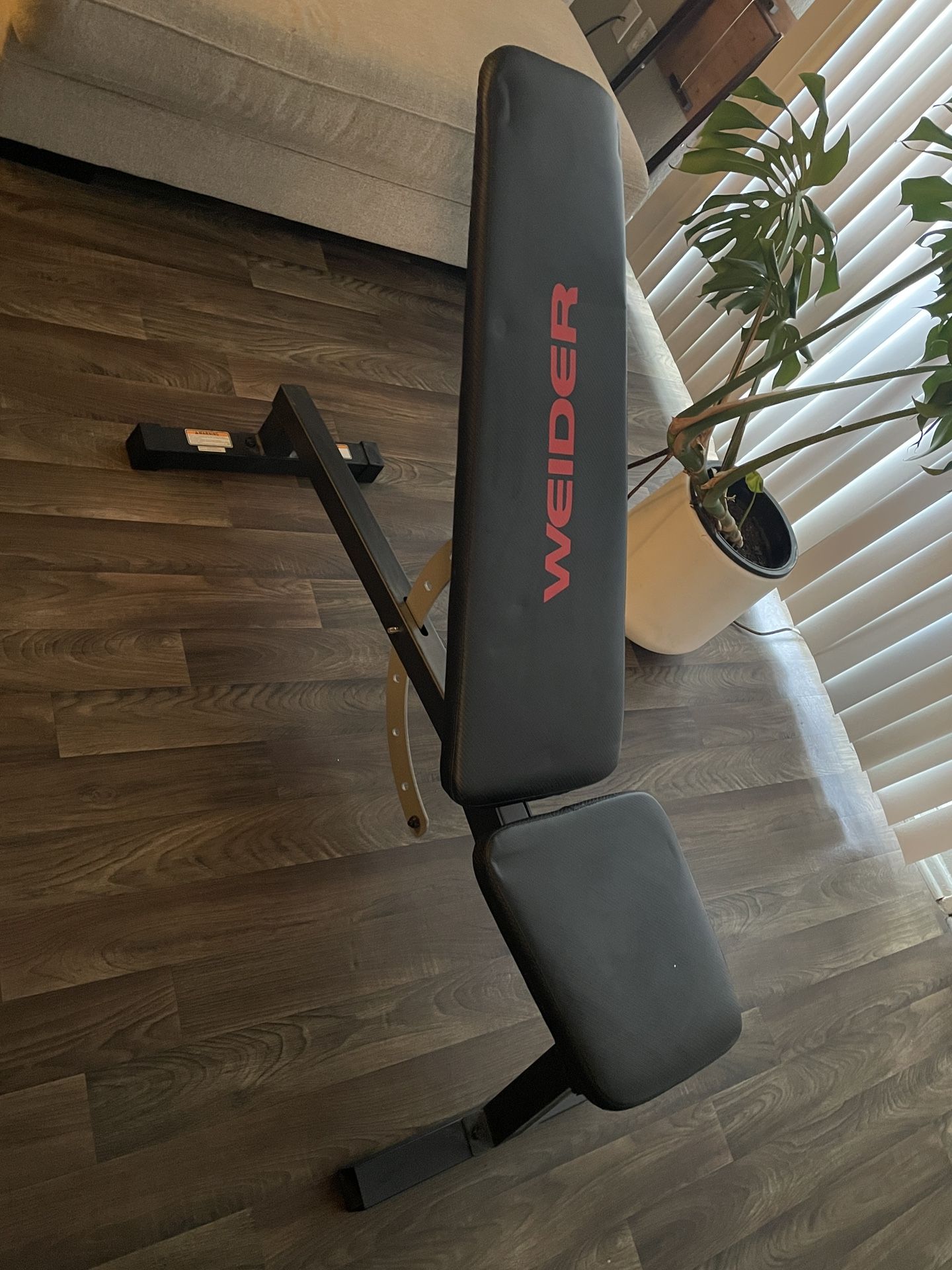 Adjustable Weight Bench- Weider