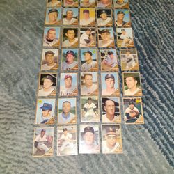1962 Topps Baseball 39 Cards