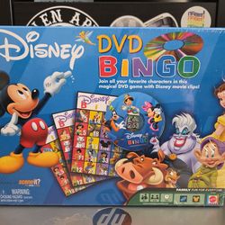 Disney DVD Bingo Family Game Mattel 2005