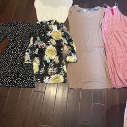 WOMEN'S X-SMALL LOT OF CLOTHES ONE DRESS NEW