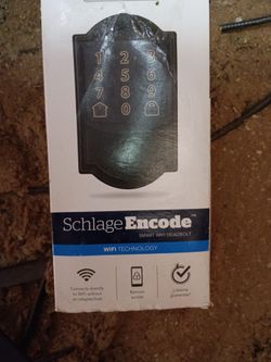 Schalage encode deadbolt