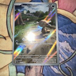 Paldean Wooper Pokemon Phantasmal Flames