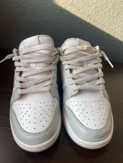 Nike Dunk Low White Grey Sneakers