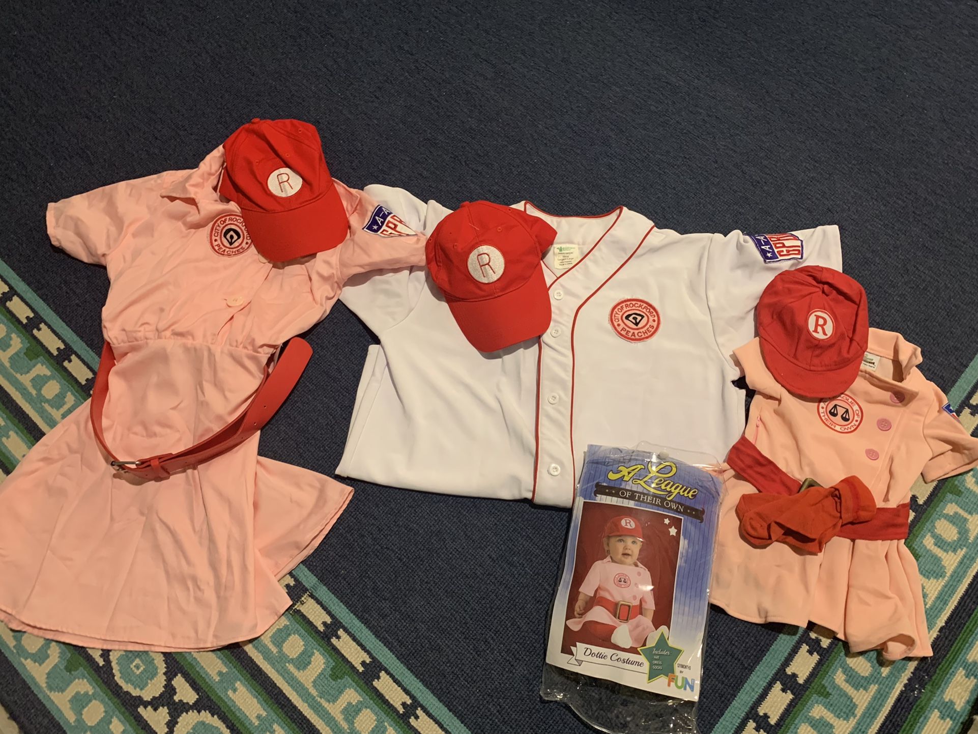 A League of Their Own Family Costumes