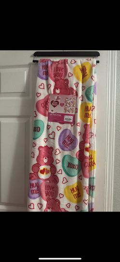 Carebears Valentines Blanket 