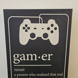 Gamer Canvas Poster