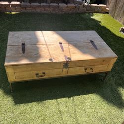 Wood Coffee Table 