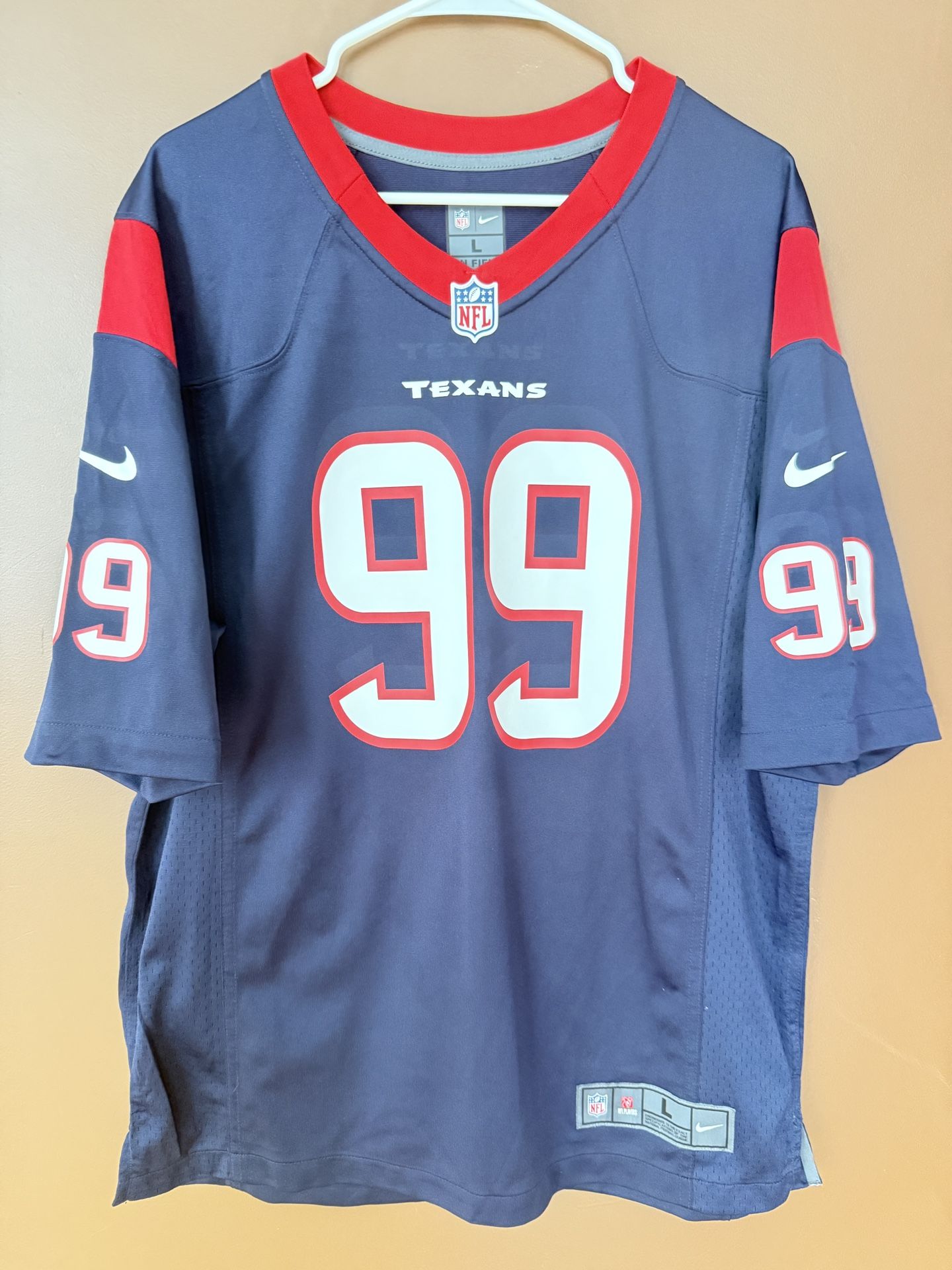 Authentic Nike Houston Texans #99 JJ Watt NFL Football Jersey