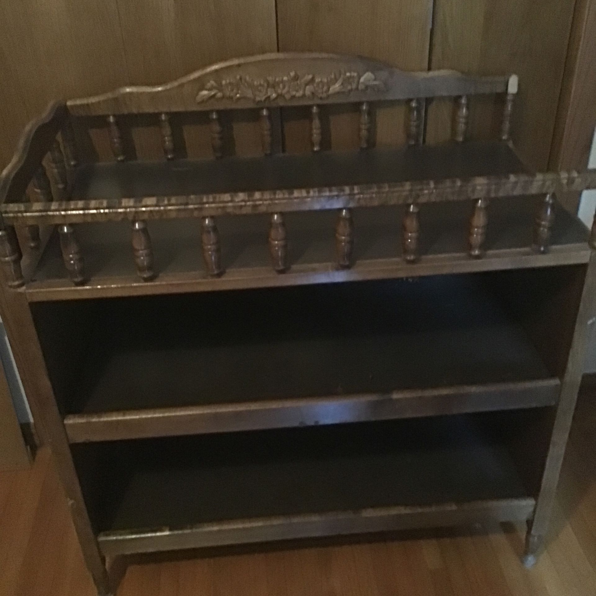 Baby Changing Table Or.. Could Be Painted And Used As… (towel Rack, Storage Cart, Ect)
