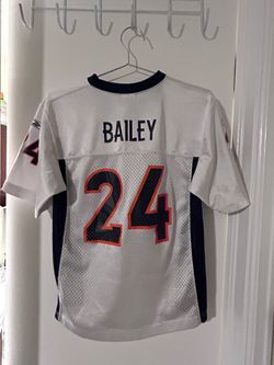 Vintage Reebok NFL Denver Broncos Champ Bailey #24 Jersey Size Youth Large 14-16