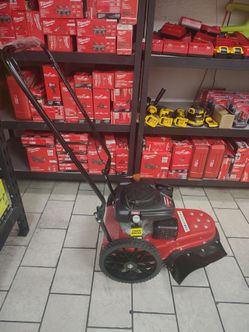 Troy bilt walk behind gas trimmer mower