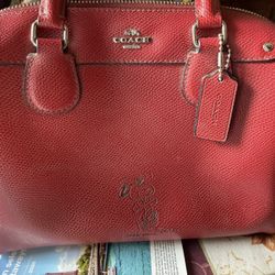 Coach Snoopy Mini Bennett Bag Vintage