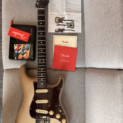 Fender American Super Stratocaster Guitar Antigua Rosewood Deluxe Trem 
