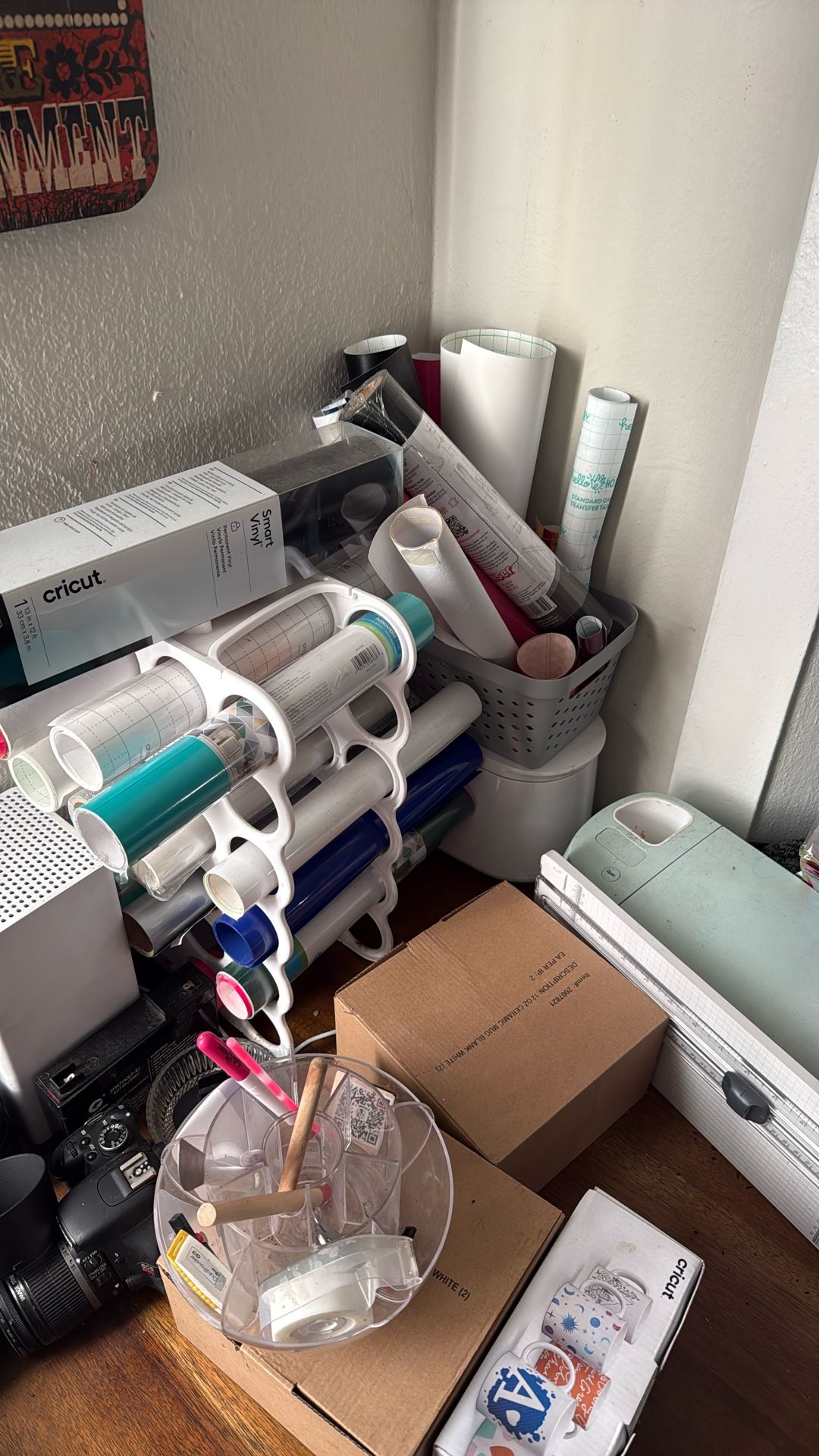 cricut explore air 2 with mug press and heat press for shirts