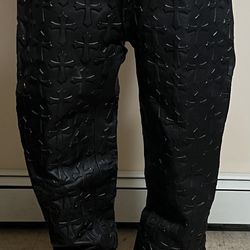 Rare Kill Bill The Brand Leather Cross Pants Size 36