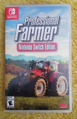 Professional Farmer Game Nintendo Switch Edition