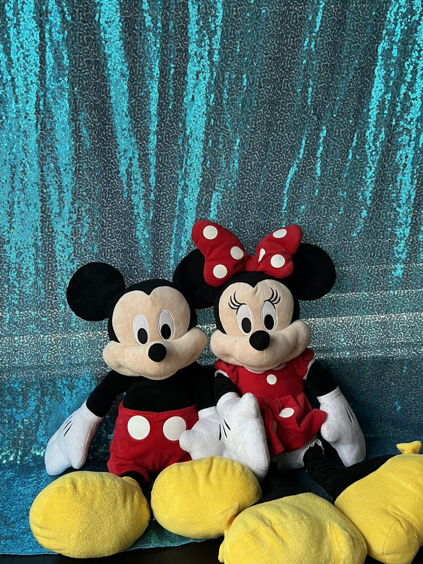 Mickey And Minnie Mouse