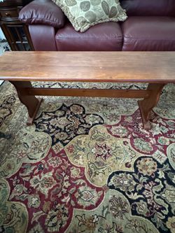 Solid Wood Bench