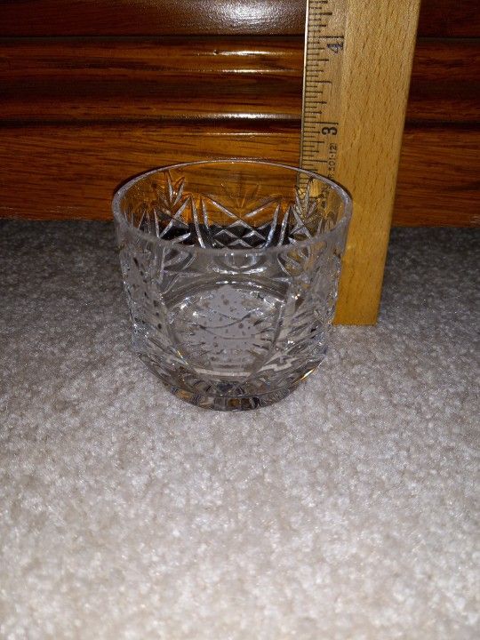 Vintage Waterford Crystal Christmas Tree Votive Holder