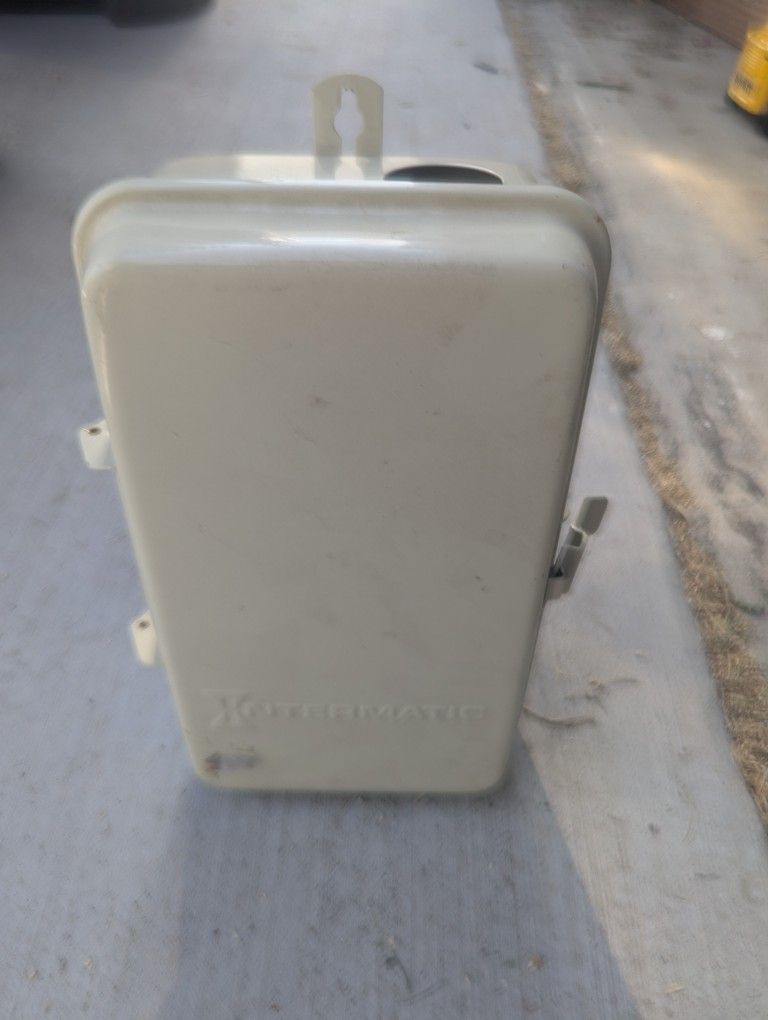 intermatic metal timer box