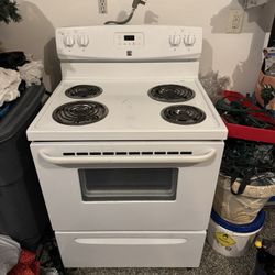 White Kenmore Stove And Oven