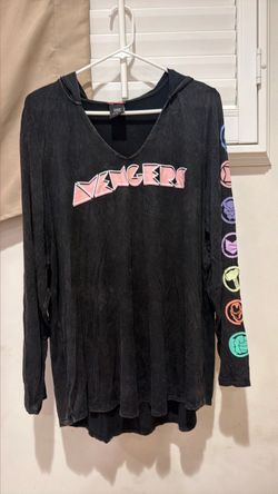 Marvel Avengers Hooded Long Sleeve Top