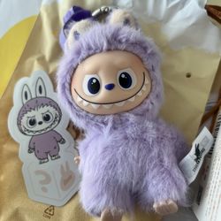 POP MART Labubu V4 The Monsters Pin For Love Alphabet Plush Pendant - Letters