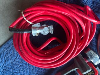 Tire air hose for semi truck ..