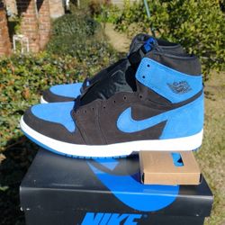 New Air Jordan 1 Retro High Royal Reimagined Men Size 13