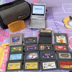 Platinum Gameboy SP Bundle