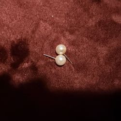 Real Pearl Earrings 