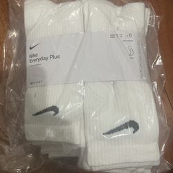 Nike DRI FIT Socks 6 pairs size L