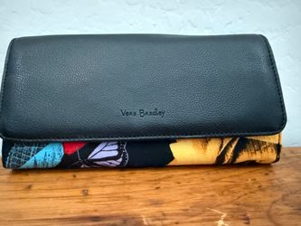 Vera Bradley Floral and Butterfly Wallet