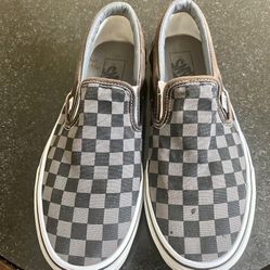 VANS CHECKERBOARD SLIP-ON