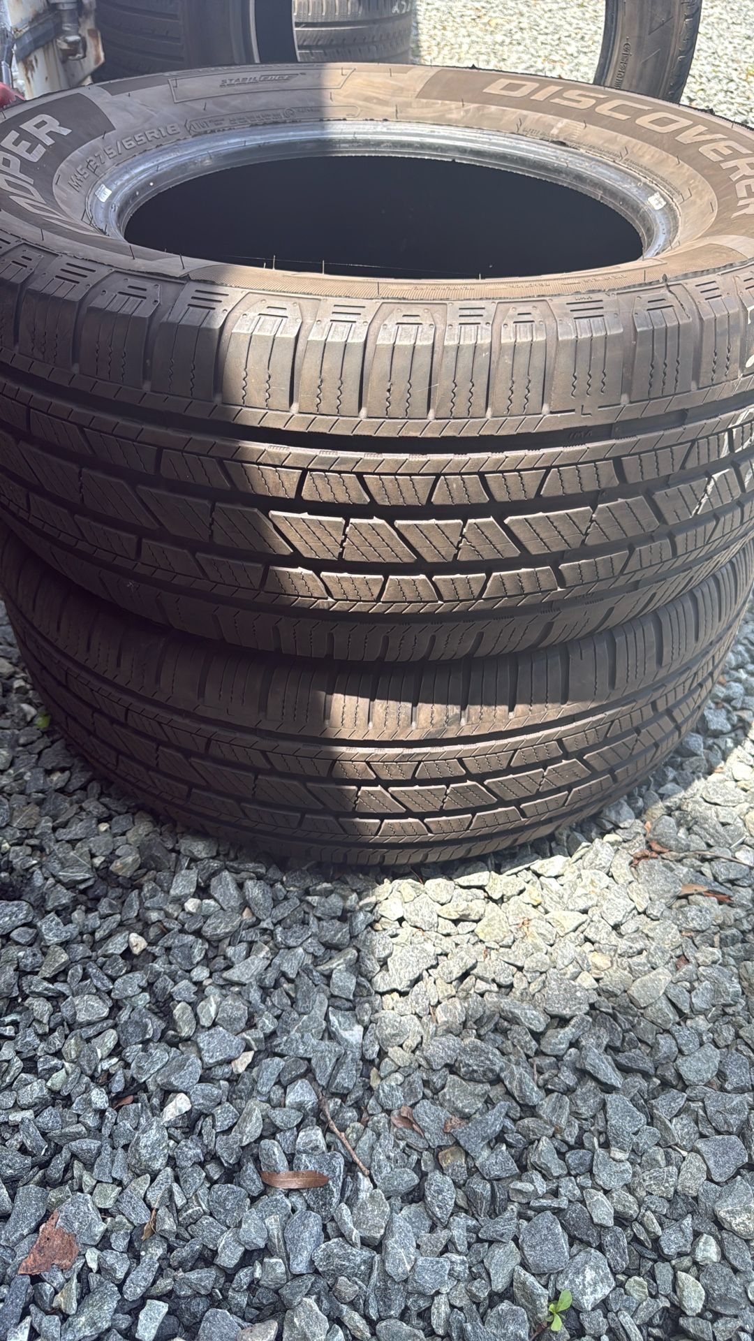Cooper discoverer 275-65-18 Used Pair 
